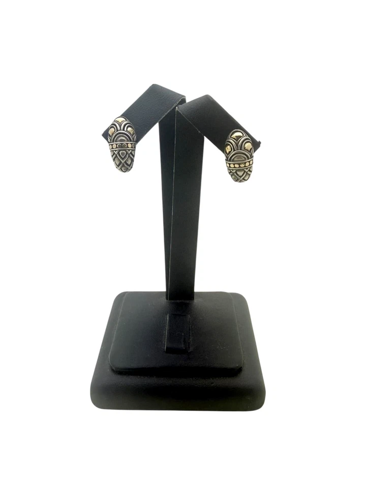 Pendientes de camarones Naga leyendas de oro de 18 quilates y leyendas John Hardy Foto 2 de 4