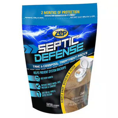 #ad #ad ZEP 4 oz. Septic System Treatment Powder Packet $11.72