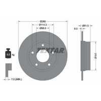 Bremsscheibe Textar 92335803, 1 StüCk