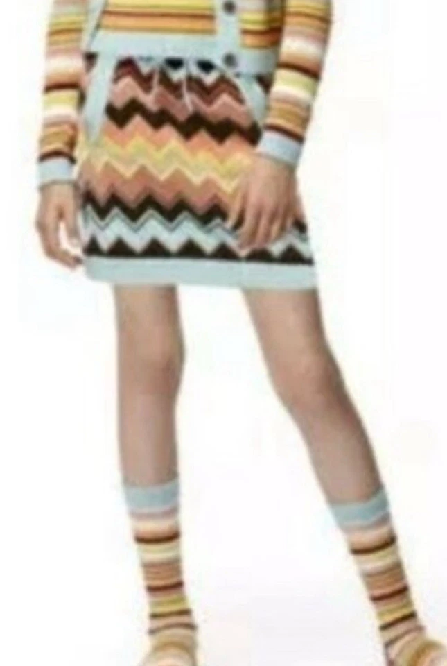 Missoni Target skirt 20 years design chevron zig zag knit skirt size XL 12-14 NW - Image 2 of 4
