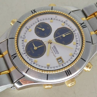 Vintage Seiko Herren Quartz Chronograph - getragen - Bild 1 von 4