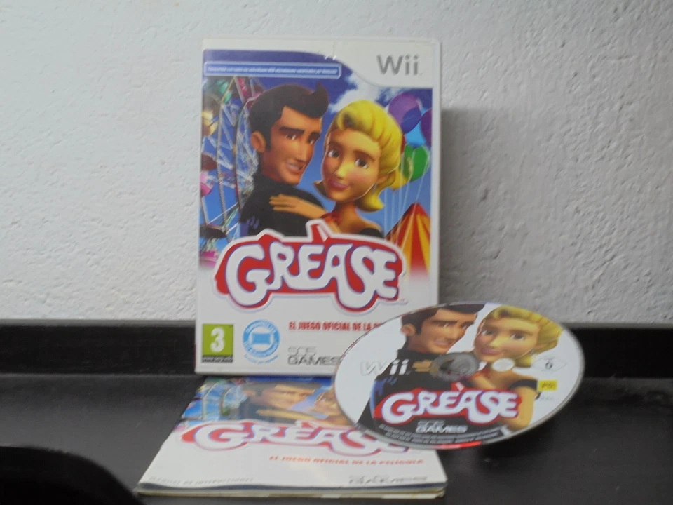 GREASE EL JUEGO OFICIAL DE LA PELICULA . Pal España . Envio  Certificado