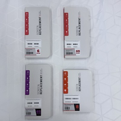 Lot of 4 Mobile Sentrix iPhone LCD Screen Replacement 6 Plus 6S Plus 8 SE 2020