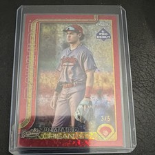 DEMETRIO CRISANTES 2025 Topps Chrome Pro Debut 3/5 PDC-126 Visalia Rawhide