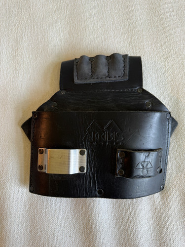 Akribis Leather RS8. Rafter Square Slot, 2 diagnol bar sleeve slots.