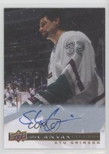 2020-21 Upper Deck SP Signature Edition Legends UD Canvas Stu Grimson Auto 17mk