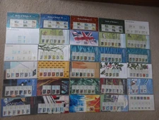 Royal Mail Post & Go Presentation Packs Complete set of 30 - face £282