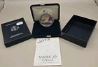 2000 P Proof $1 American Silver Eagle Dollar Box W/ COA