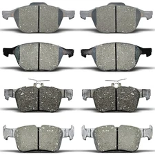 Front and Rear Disc Ceramic Brake Pads For 2017 2018 2019 Ford Escape