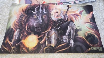 Yugioh Amanda Lapalme/Manamoon Core Tcg Playmat Ritualbestie Bändiger Lara (SIGNIERT)
