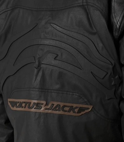 Jordan Cactus Jack Men’s XL Black Leather Jacket Full Zip Band Collar image 10
