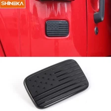 Rear License Plate Delete Panel Cover Guard Decor Shell For Jeep Wrangler JK 07+
