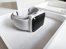 RARE Apple Watch Edition Series 2 White Ceramic 38mm White Cloud Sport Band S/M