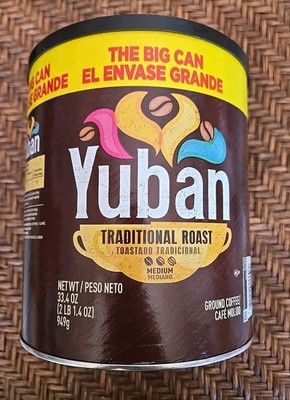 Yuban Medium Roast Ground Coffee 33.4 oz Canister - Rich Flavor *Free Ship*