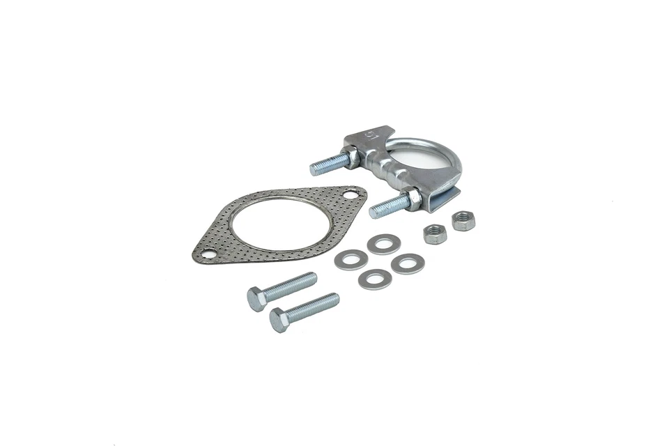 Catalytic Converter Type Approved + Fitting Kit fits FIAT DOBLO 1.9D Rear BM New - Image 3 of 4