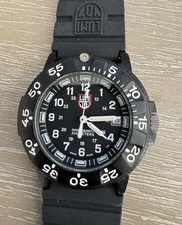 Luminox Navy SEAL Men's Watch Rotating Bezel Black 3000/3900 V3 200 Meters