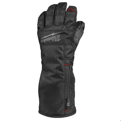 Milwaukee M700B-21M Heated Gloves, Black, Polyester, M, PR