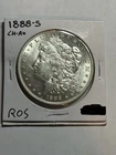 1888-S Morgan Silver Dollar Coin Nice Lustrous Gem BU UNC Tough Date