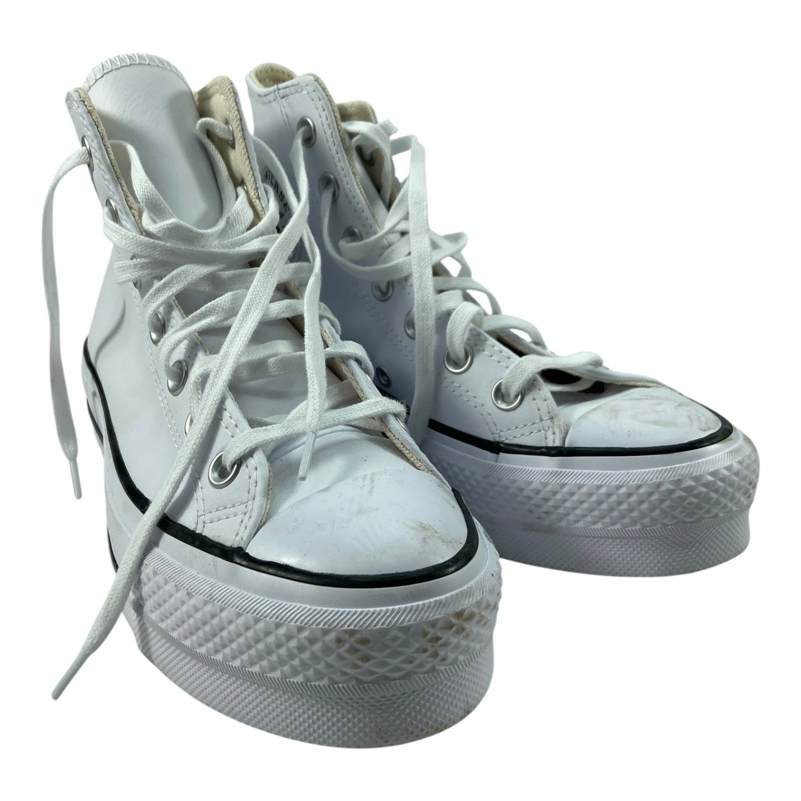 Converse taglia 37 sneaker da donna scarpe basse scarpe con lacci ottime n.96