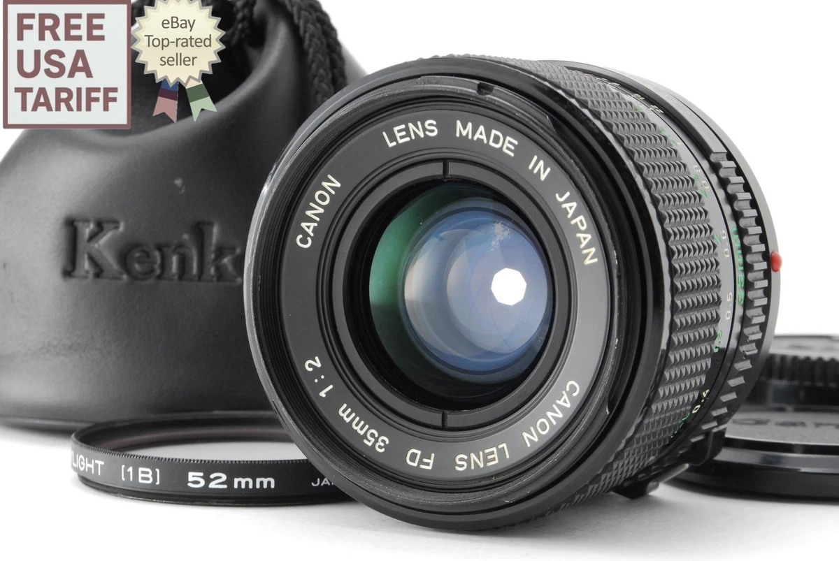 Preços baixos em Lentes de câmera Canon FD 35mm f/2 | eBay