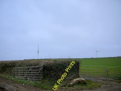 Foto 6x4 Carland Cross Windpark Trevilson Carland Cross ist ziemlich belichtet c2016