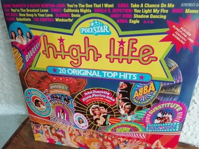High Life 20 Original Top Hits  -  Original  LP  Vinyl