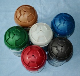 2004 Lego Bionicle TOA METRU NUI (8601- 8606) in Rare GLITTER CANISTERS