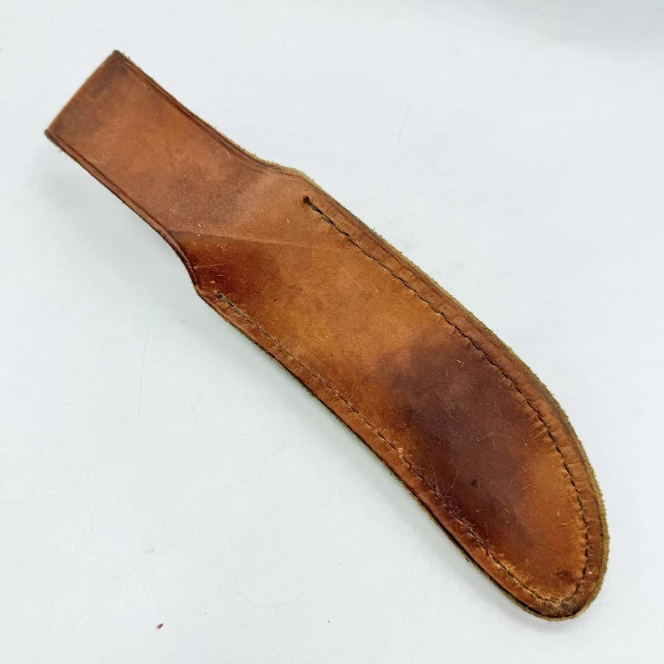 Cuchillo de caza Schrade Ducks Unlimited EE. UU. 165 DU con funda y afilado (RARO) Foto 4 de 4