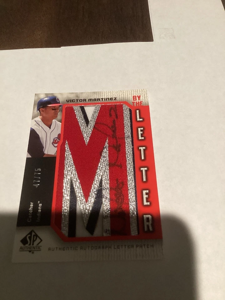 💎💎2006 SP подлинный по письму #BL-VM Виктор Мартинес /75 - Изображение 3 из 4