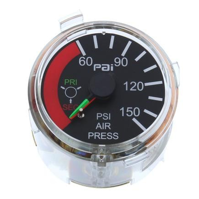 #ad 803460 Air Pressure Gauge Dual Mechanical W Dual Needles Mack Ch Cl C for PAI $162.26