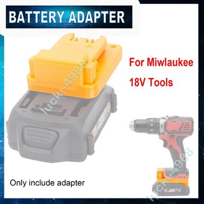 Converter For Milwaukee 18V Power Tools Work on for Worx 20V Battery Adapter