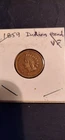 1859 indian head cent