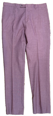 Paisley & Gray Pants Mens 33x30 Maroon Slim Fit Dress Pants Preppy Straight Leg