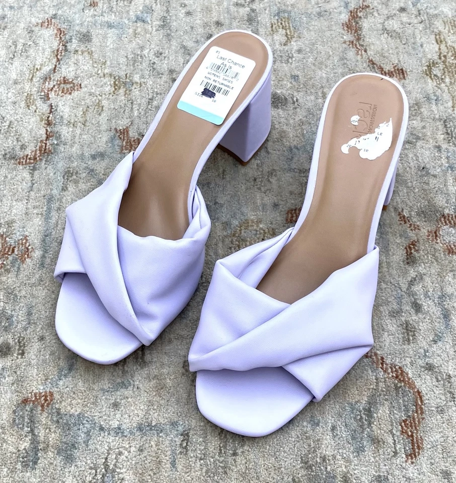 Sandalias Nordstrom Nuevas Loredo Violeta Talla 10 Foto 2 de 4