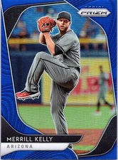 2020 Panini Prizm - Tier III Merrill Kelly #222 Blue Prizm