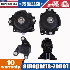 Set 4PCS For 2011-2017 Honda Odyssey 3.5L Engine Motor & Auto Transmission Mount