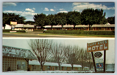 #ad #ad c1960s Cliff Kyes Motel Mankato Minnesota Vintage Postcard $4.99
