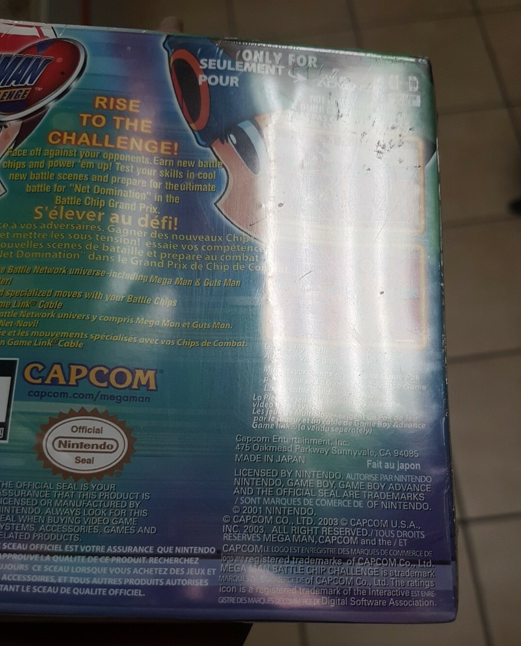 Megaman Battle Chip Challenge Gameboy Advance GBA new eBay