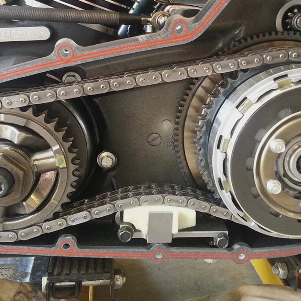 Primary Chain Tensioner Fit 06-Up Harley Davidson/Big Twins/Twin Cams/Dyna Model - Image 2 of 4