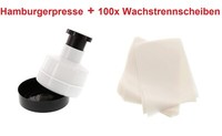 Hamburgerpresse Wachstrennscheiben Burgerpresse Patty Maker Grill Presse