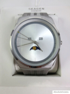 Skagen 690LSLB Steel Mens Watch SKAGEN RevivalModel1990 LimitedEdhition