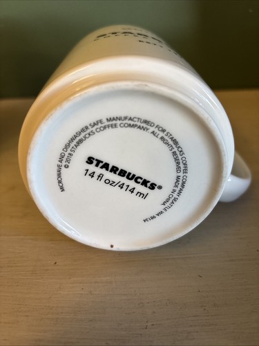 Lot Of 2 Starbucks Mugs Tall And Short - Picture 6 of 7