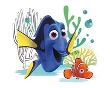 9 Inch Finding Dory Nemo 2 Movie Removable Peel Self Stick Adhesive Vinyl Art