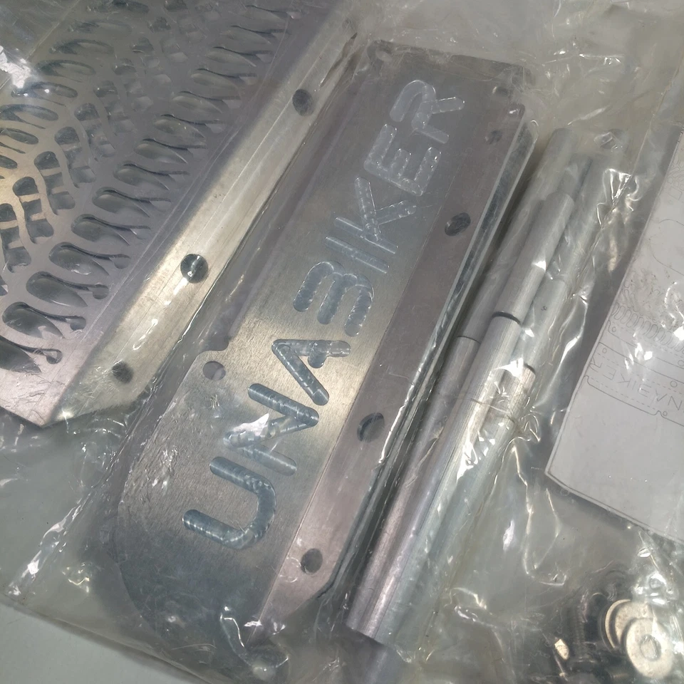PROTECTOR RADIADOR UNABIKER Para 03-23 YZ125 / 21-23 YZ125X Aluminio Cepillado Foto 4 de 4
