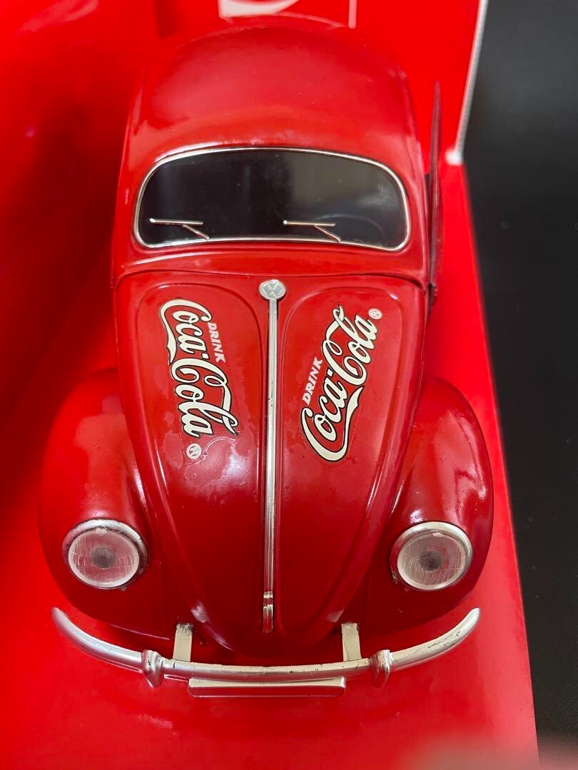 Solido Coca-Cola Miniature Car - French Made, 23cm Long