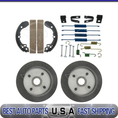 Rear drum brakes shoes adjusting spring kit For 2003 2004 2005 Kia Rio