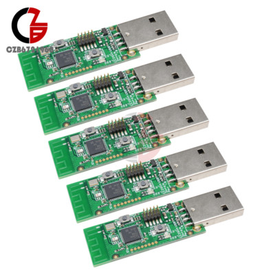 5PCS CC2531 Wireless USB Interface Sniffer Bare Protocol Analyzer Dongle Module