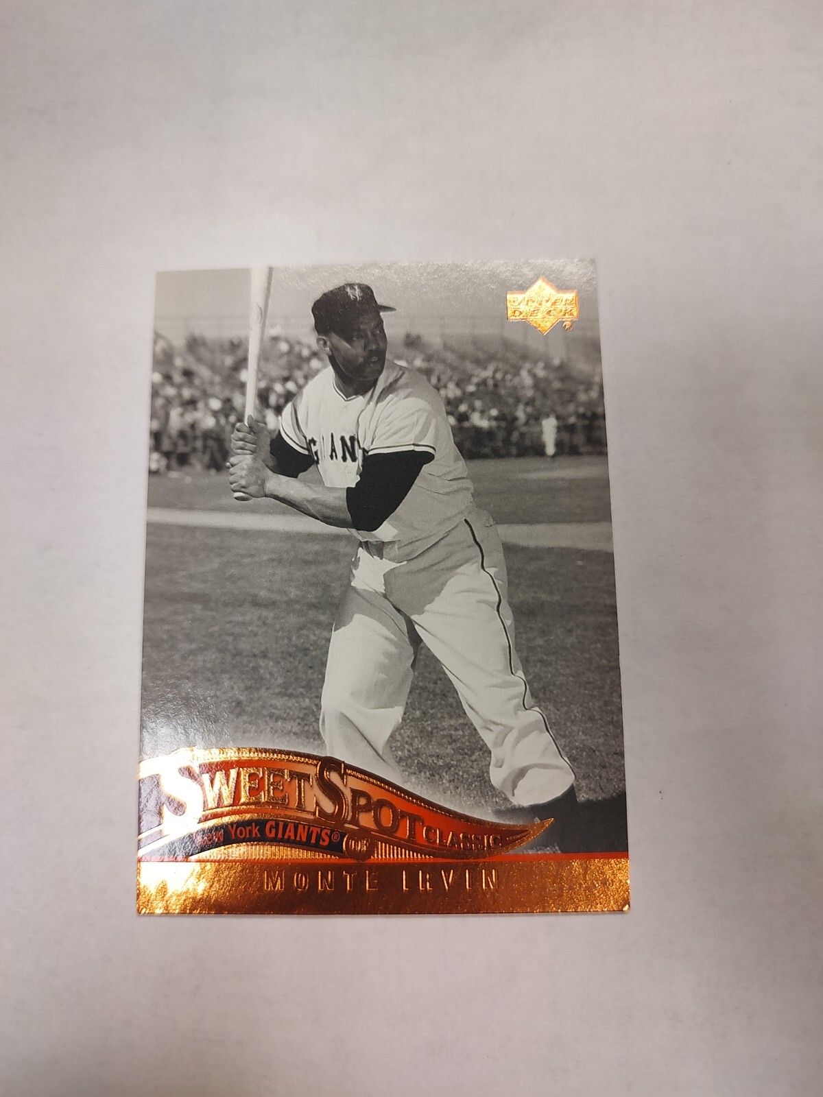 2005 Upper Deck Sweet Spot Classic Monte Irvin #63 HOF (PWE)