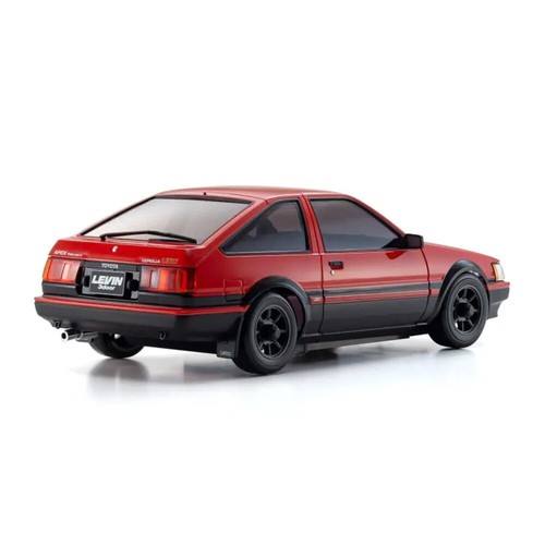 Kyosho Mini-Z AWD Toyota Corolla LEVIN AE86 Red/Black Readyset RTR #32641RBK - Picture 3 of 4