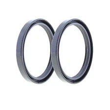 Rotary Shaft TC Oil Seal 90x110x12 NBR Double Lip with Garter Spring [Set of 2]